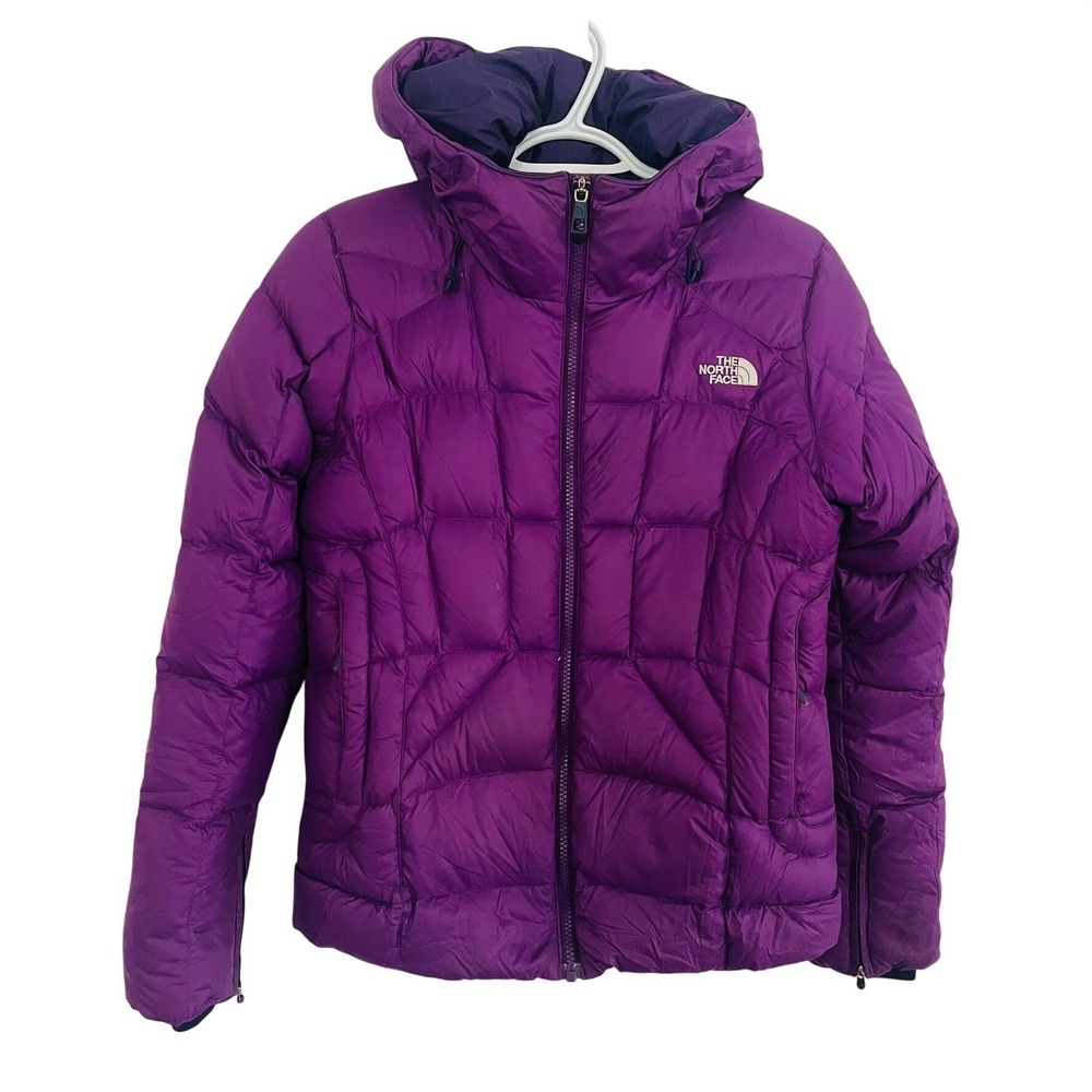 The North Face 600 Fill Down Hooded Puffer Jacket Ski Snowboard Small Gorpcore